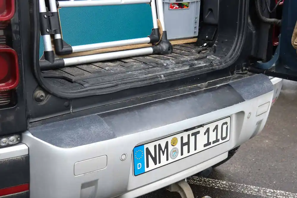 Rabatt Anti-Rutsch-Pad für Land Rover New Defender, Ladekante linke und rechte Seite