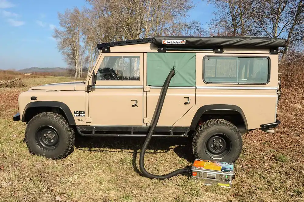 Günstig Standheizung Universal-Warmluftdurchführung für KFZ Türen