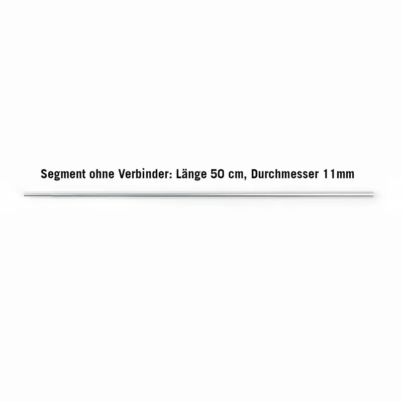 Segment ohne Verbinder - Länge 50 cm / Ø 11 mm Zelt-Gestängesegment Highlight