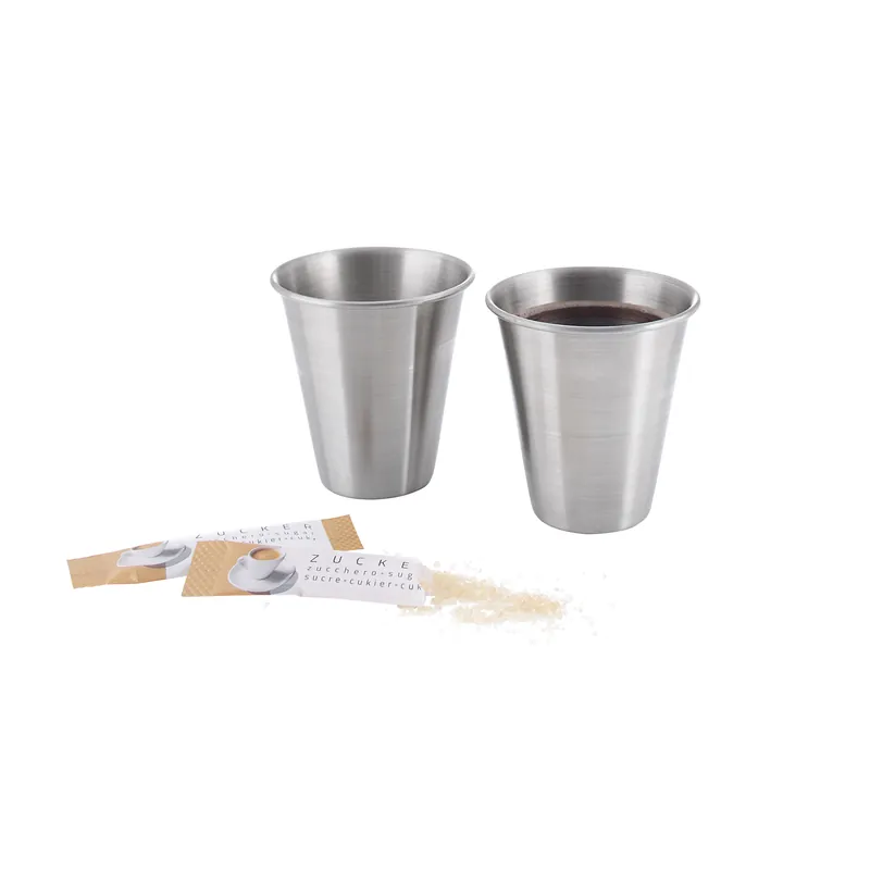 Shot Cup Set Edelstahl-Schnapsbecher Geprüft