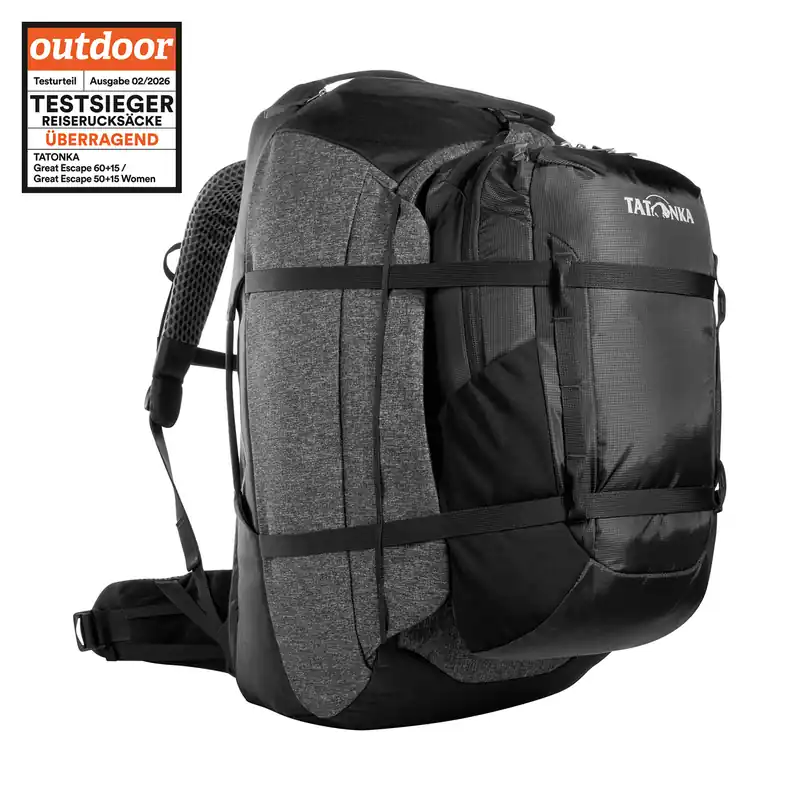 Neu Great Escape 60+15 Reiserucksack