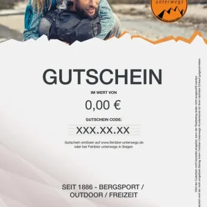 Abverkauf Gutschein