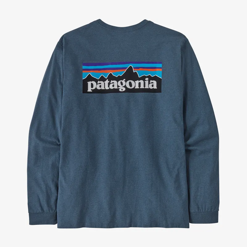 PATAGONIA M´s L/S P6 Logo Resp. Tee Nur Für Kurze Zeit