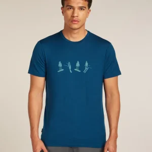 ICEBREAKER Herren Merino T-Shirt "150 Tech Lite SS Tee Snow Day" Neu Im Sortiment