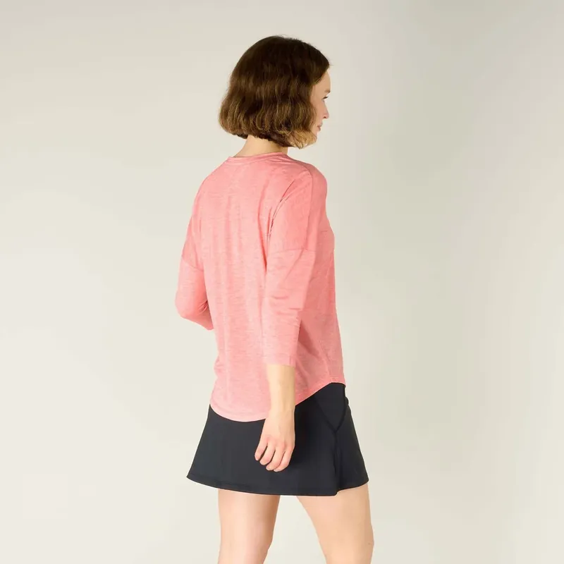 SHERPA ASHA V-NECK 3/4 SLEEVE TOP Preisreduziert