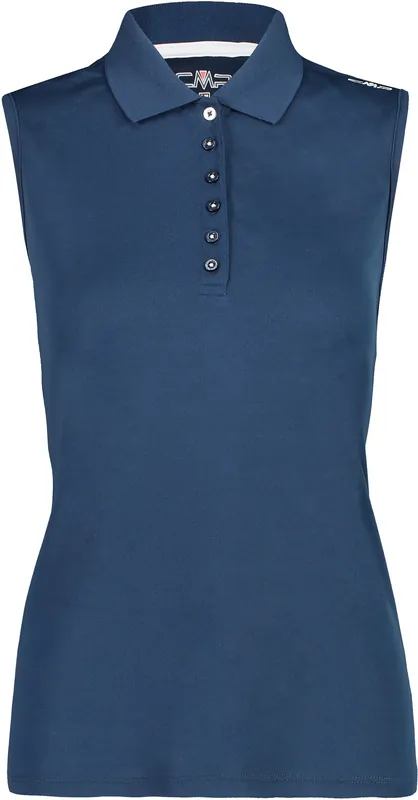Echt CMP Damen Polo WOMAN POLO SLEEVELESS