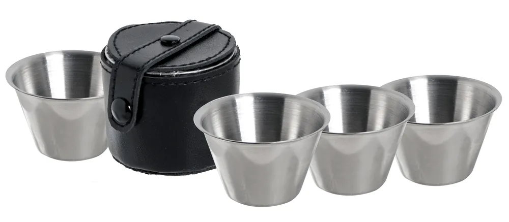 RELAGS EDELSTAHL BECHERSET 4 in 1 Expressversand