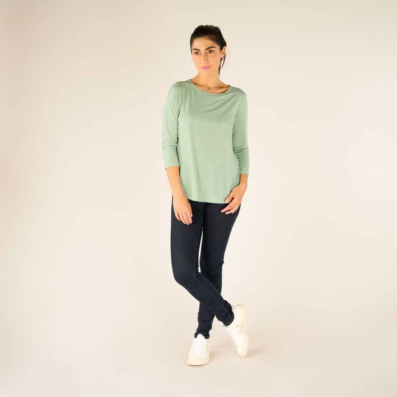 SHERPA ASHA 3/4 SLEEVE TOP Preisreduziert