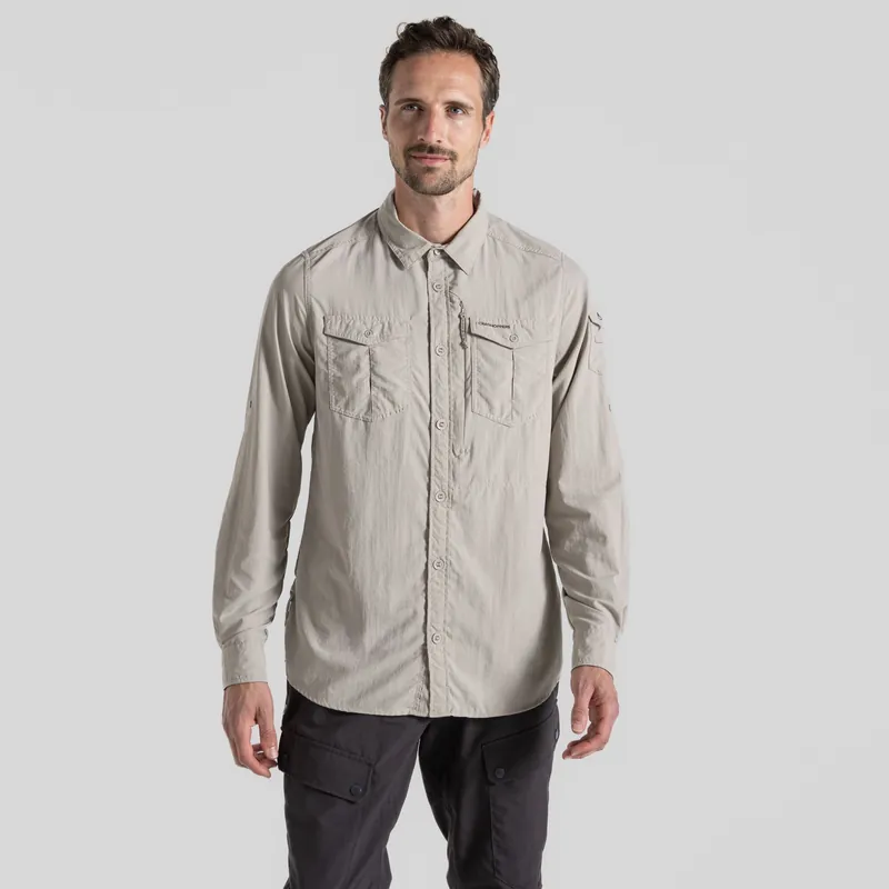 Zertifiziert CRAGHOPPERS "NosiLife Adv. III" Herren Hemd