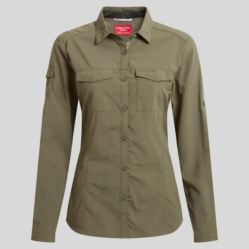 CRAGHOPPERS NosiLife Adventure Langarm Bluse III Super-Preis