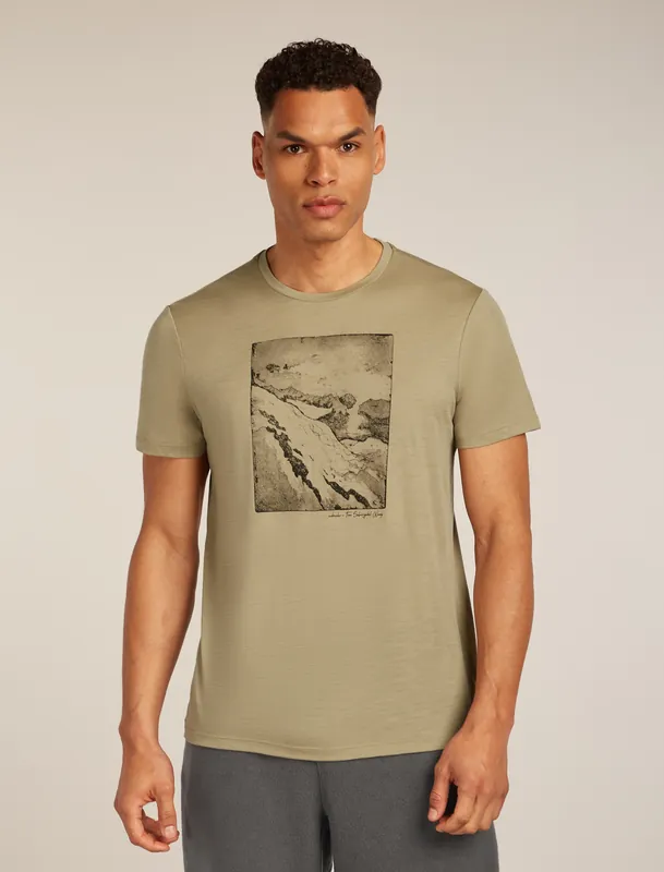 ICEBREAKER Men Merino 150 Tech Lite SS Tee Summit Geprüft