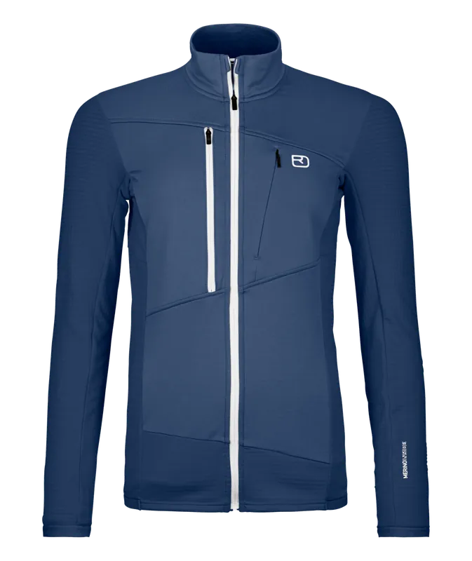 Rabatt ORTOVOX FLEECE GRID JACKET W