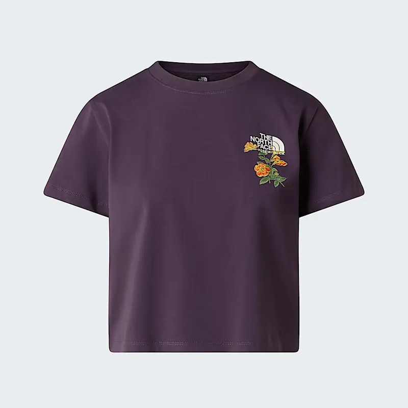 THE NORTH FACE W FLORA EMBRO REGULAR SHORT SLEEVE TEE-G Neue Kollektion