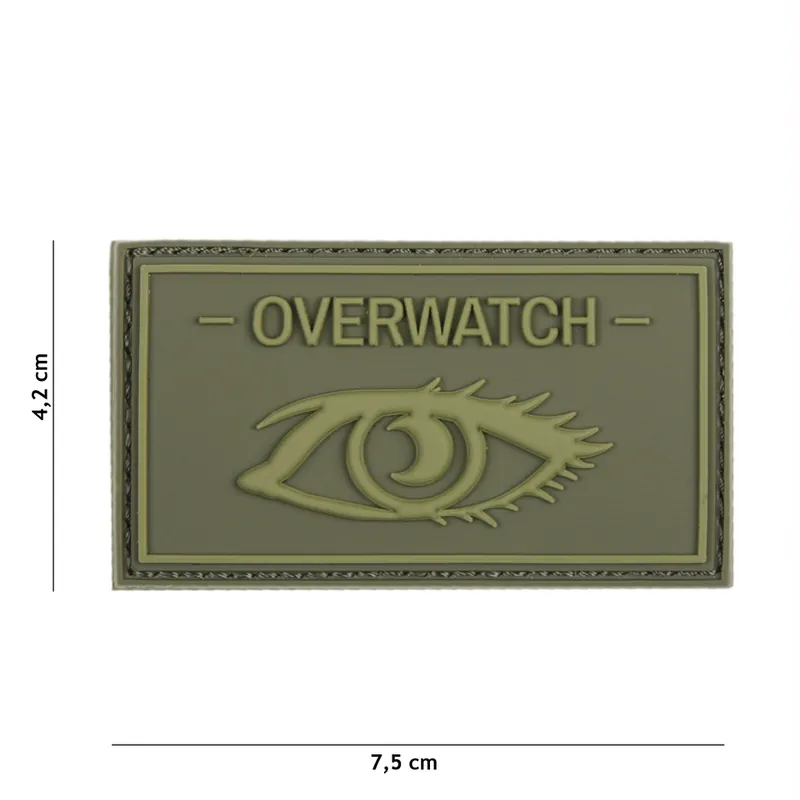 Klett Patch 3D PVC No.19034 Overwatch grün 4,2 x 7,5 Wochenendangebot