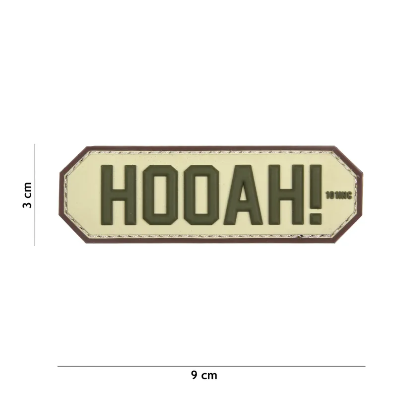 Klett Patch 3D PVC No.17059 HOOAH! bunt 3 x 9 Garantierte Lieferung