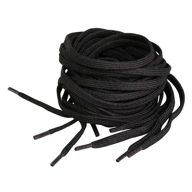 1 Paar HAIX Rundsenkel Schnürsenkel 200 cm schwarz = 3,25 €/Stück Neu