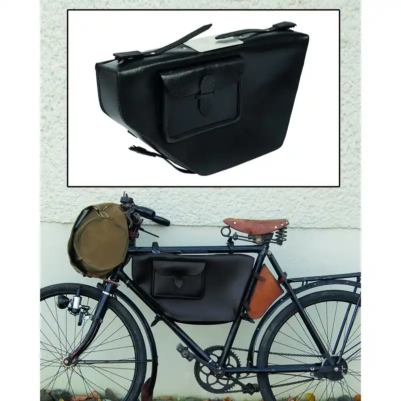Günstig Schweizer Militär VELO Fahrradtasche Trapez neuwertig