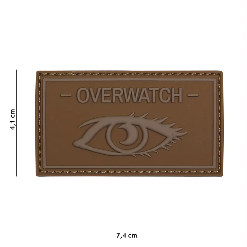 Klett Patch 3D No.19033 Overwatch coyote 4,1 x 7,4 Aktuell