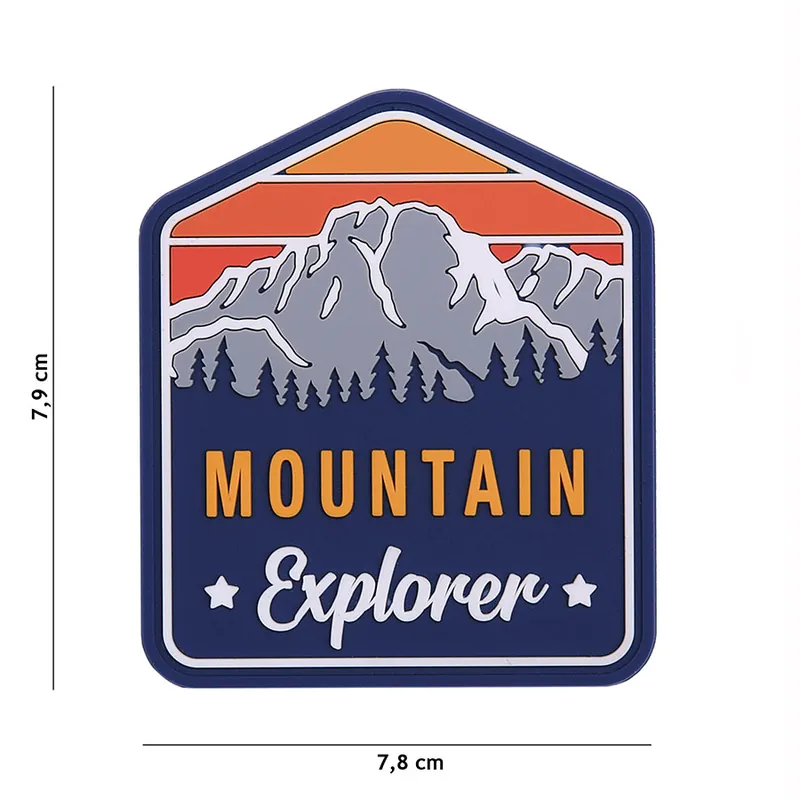Klett Patch 3D PVC No.23006 Mountain Explorer 7,9 x 7,8 Online Kaufen
