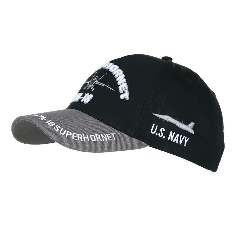 Ausverkauf Baseball Cap Kids Super Hornet F/A-18 schwarz