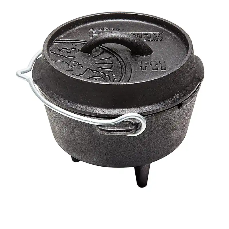 Neue Ware Petromax 1,1L Feuertopf Dutch Oven FT1 mit Füße