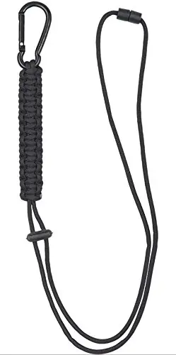 Neue Kollektion Paracord Lanyard schwarz