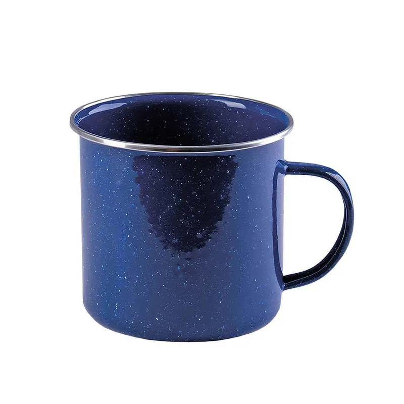 Kracherpreis Trinkbecher 350ml Emailliert blau