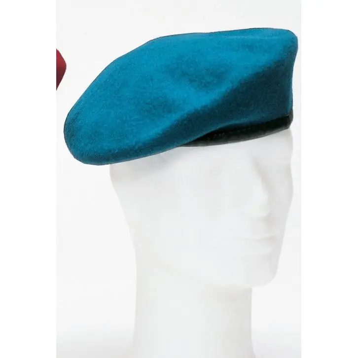 Sale Bundeswehr Barett Original Sanitäter Blau Neu