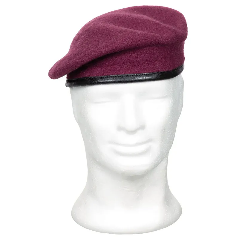 Preisknaller Bundeswehr Original Commando Barett bordeaux