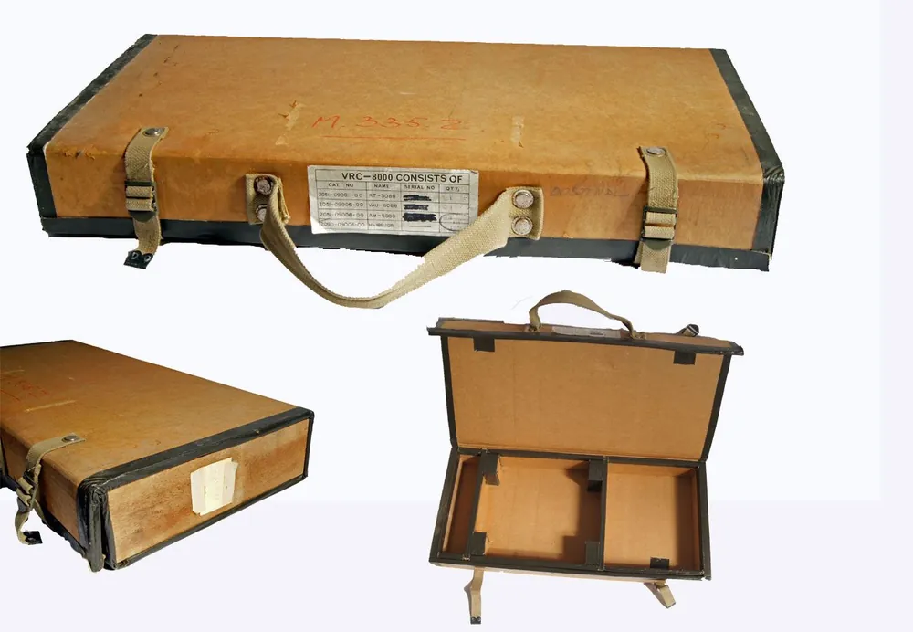 Markenprodukt Transportkoffer VRC Karton/Holz gebraucht 71 x 34 x 10