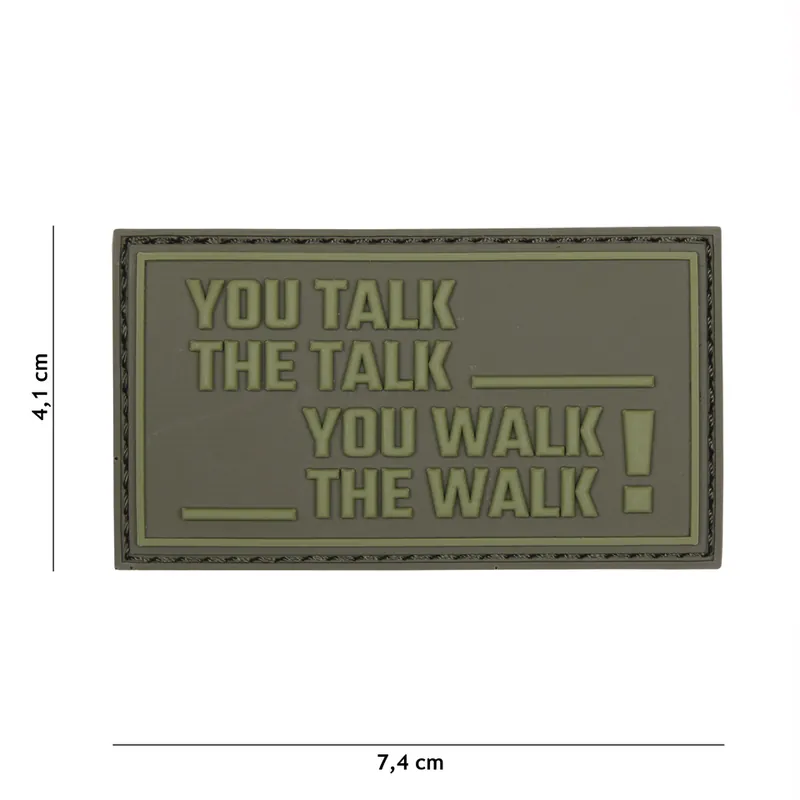Klett Patch 3D No.19026 You talk 4,1 x 7,4 Solange Der Vorrat Reicht