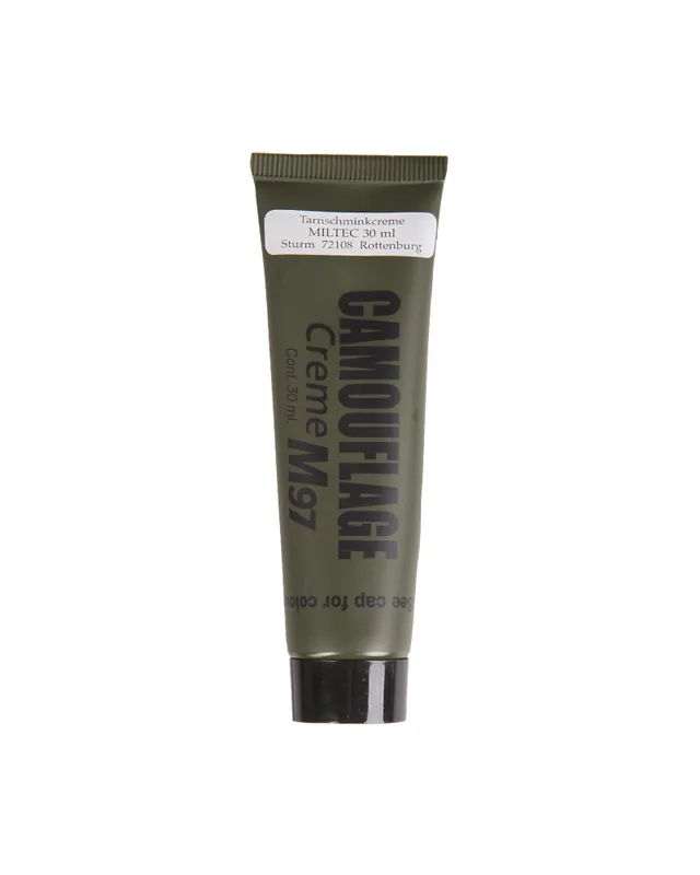 NATO Tarnschminkcreme 30 g Tube schwarz = 16,50€/100g Sonderaktion