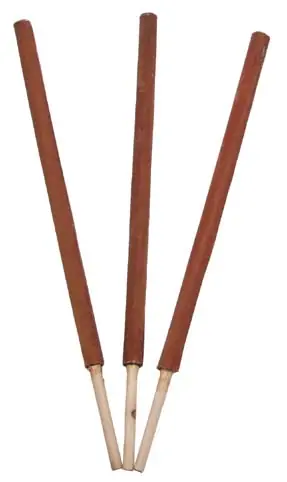 3 Stück Wachsfackel 55cm = 3,30 €/Stück Super-Preis