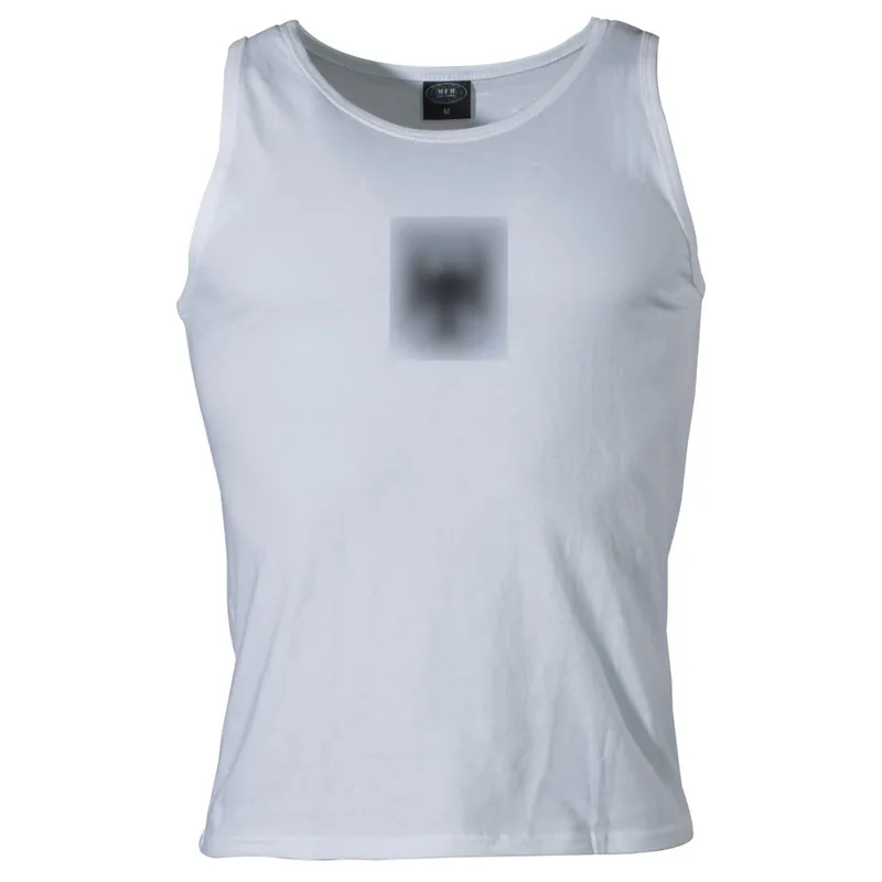 Highlight MFH Tank Top mit Adler weiß