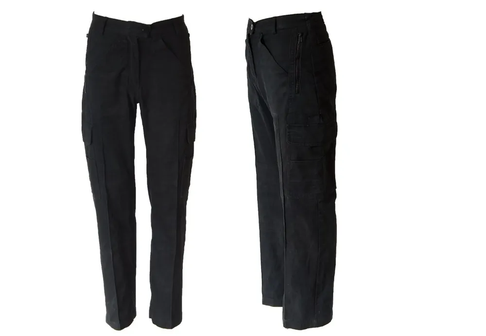 Britische Police Damen Einsatzhose schwarz gebraucht Restposten Ausverkauf