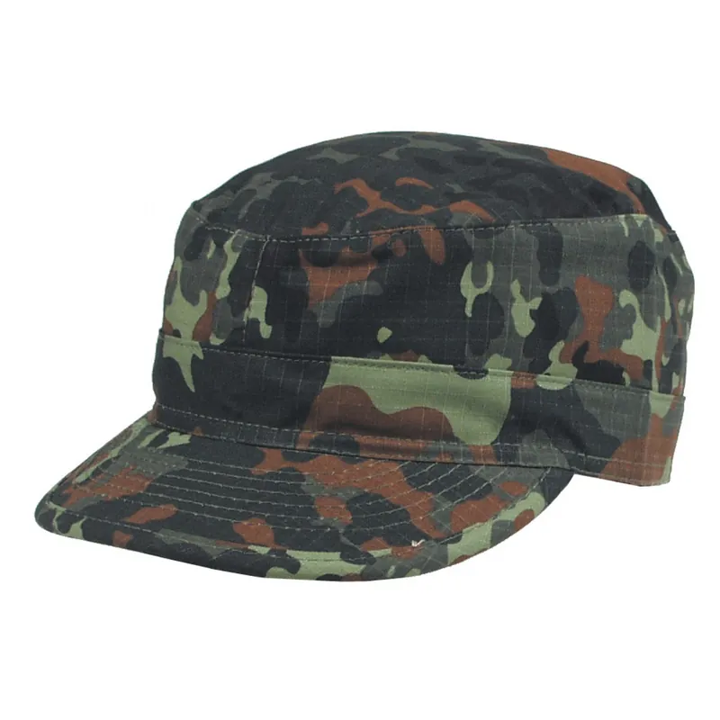 MFH US BDU Feldmütze Ripstop flecktarn Neu Im Sortiment