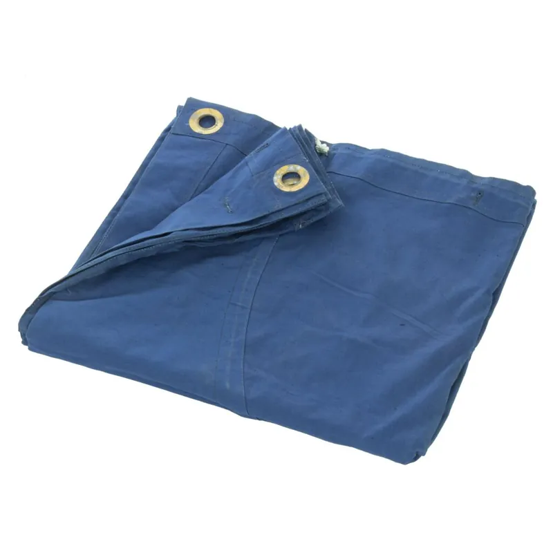 Online Kaufen Rumänische Zeltbahn blau neuwertig 1,8 x 1,8m (3,24m² 13,87€/m²)
