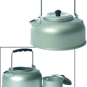 0,8 L Alu Teekessel Tea Pot mit Sieb Ausverkauf
