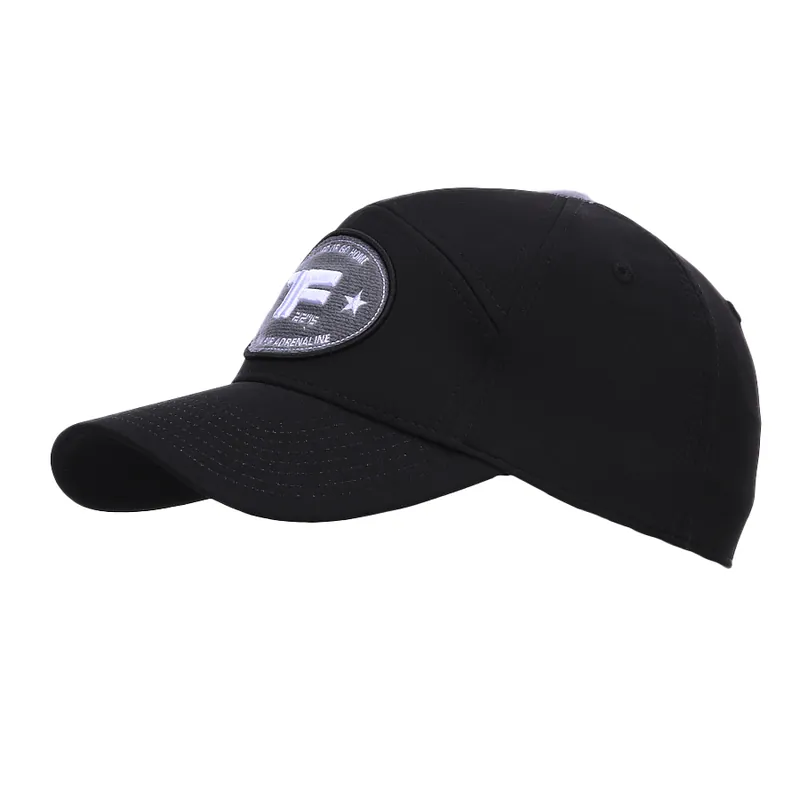 Baseball Cap Nylon Flex schwarz Super-Preis