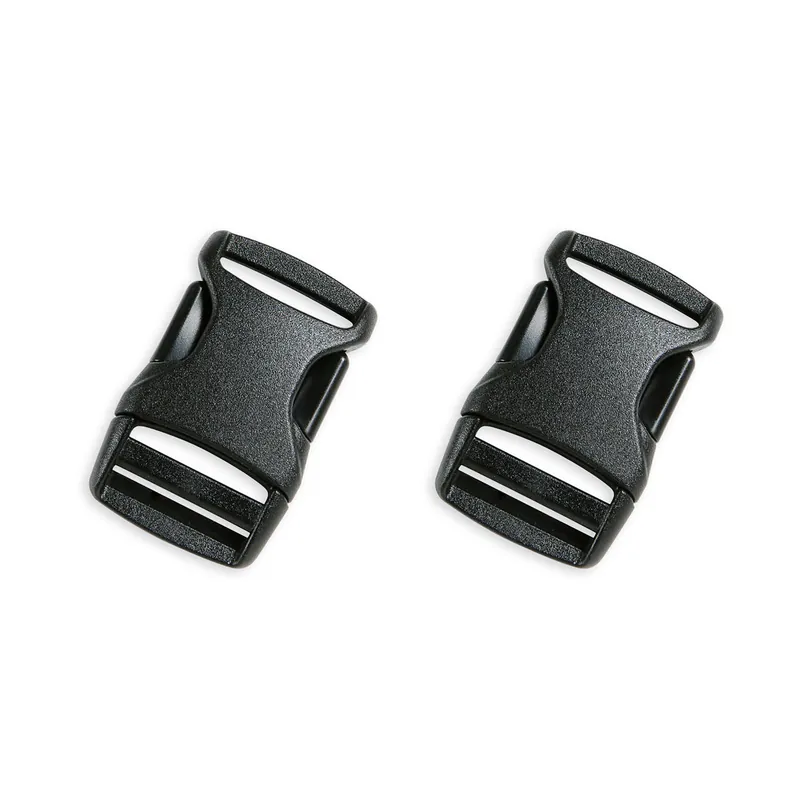 Zertifiziert 2 Stück Steckschliessen SR-Buckle 25mm schwarz 1,50€/Stück Restposten