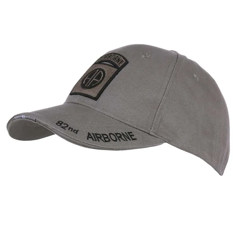 Baseball Cap 82nd Airborne grau Online Kaufen
