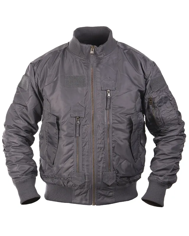 US Fliegerjacke Tactical urban grey Restposten Solange Der Vorrat Reicht