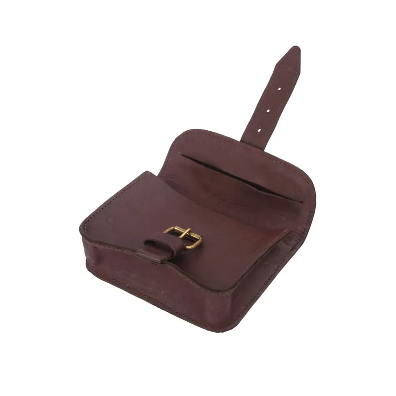 BasicNature Leder Gürteltasche Jakarta mokka Ausverkauf