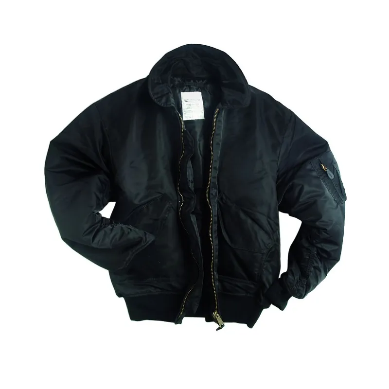 Neuheit US CWU Fliegerjacke Import schwarz