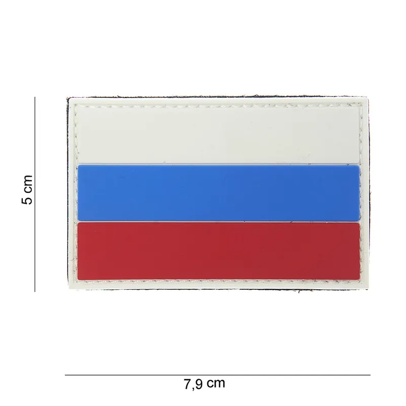 Top-Seller Klett Patch 3D No.10017 PVC Russland 5 x 7,9