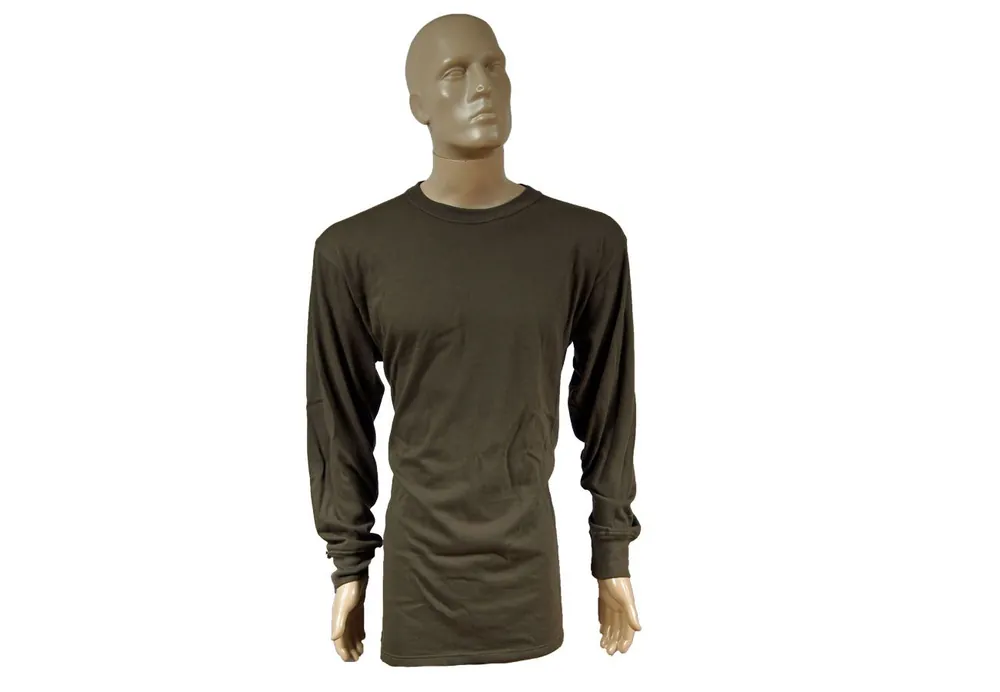 Preisknaller Köhler Original Bundeswehr Unterhemd Langarm oliv