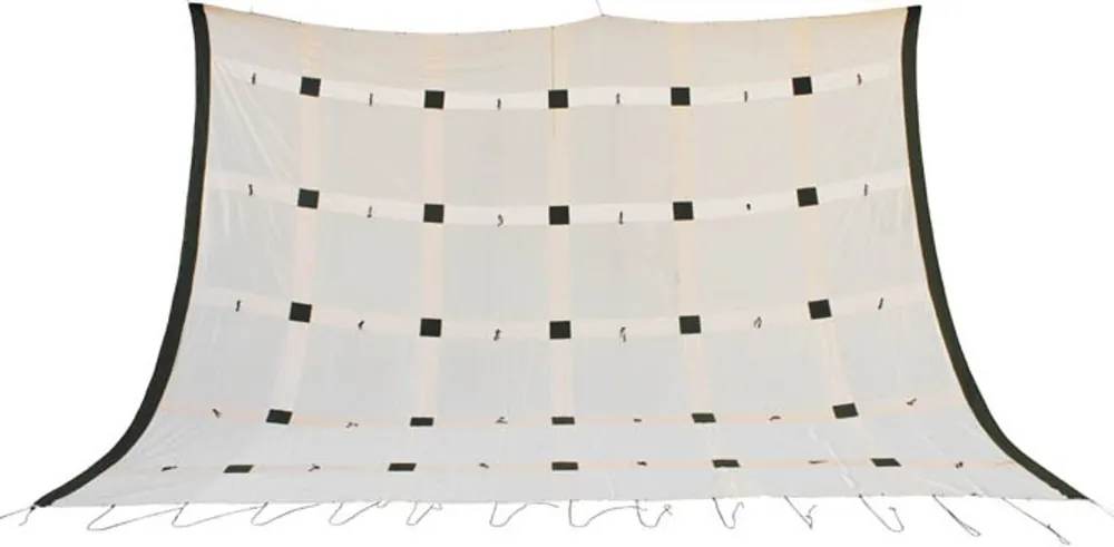 Neuheit Britisches Sonnensegel sand neuwertig 11,5 x 9,95m (114,43m² 2,28€/m²)