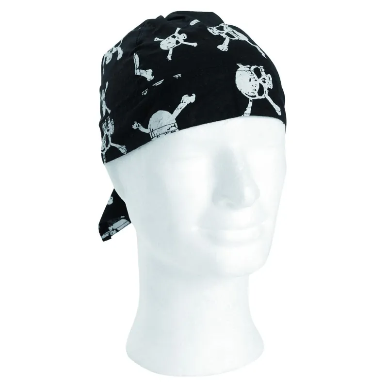 Headwrap Baumwolle Totenkopf Schneller Versand