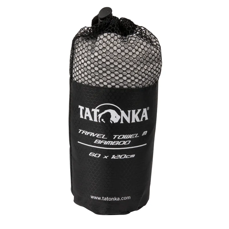 Top-Seller Tatonka Handtuch Travel Towel Bamboo grau 60 x 120 cm