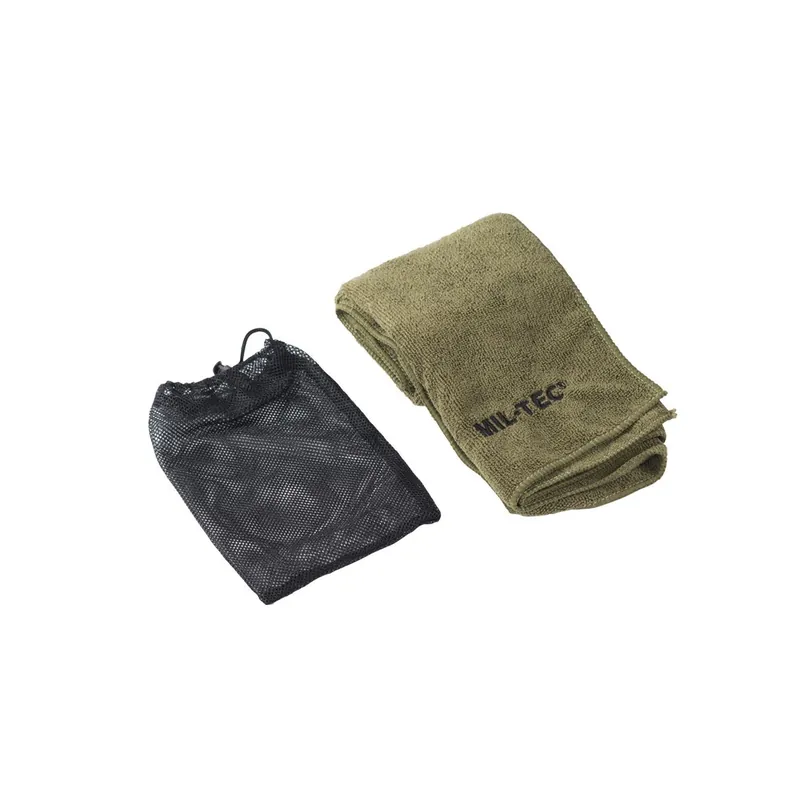 Günstig Handtuch Microfibre oliv 80 x 40